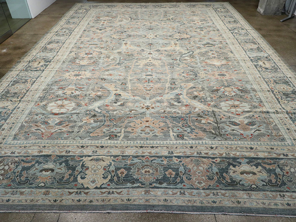 Modern Persian Sultanabad Oversize Carpet, No.33239 - Gss