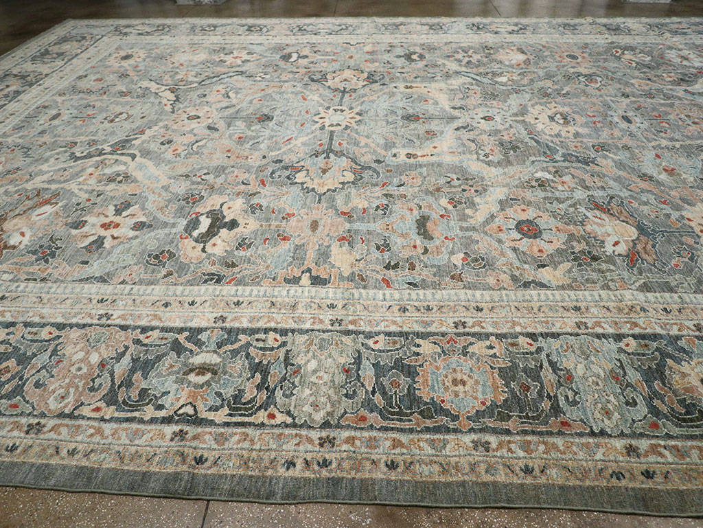 Modern Persian Sultanabad Oversize Carpet, No.33239 - Gss