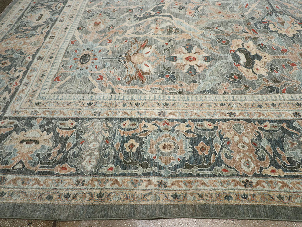 Modern Persian Sultanabad Oversize Carpet, No.33239 - Gss