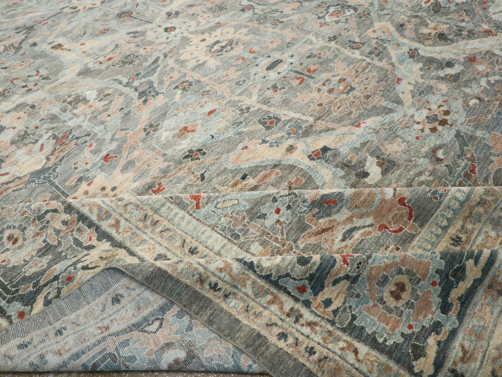 Modern Persian Sultanabad Oversize Carpet, No.33239 - Gss