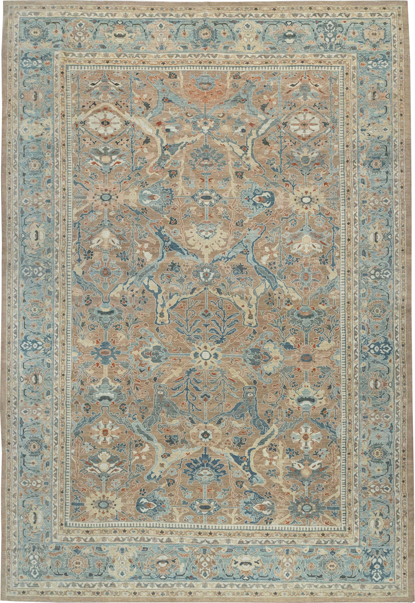 Modern Persian Sultanabad Oversize Carpet, No.33240 - Gss