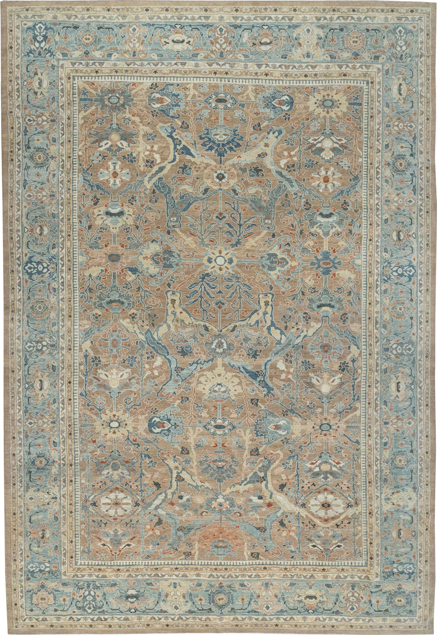 Modern Persian Sultanabad Oversize Carpet, No.33240 - Gss