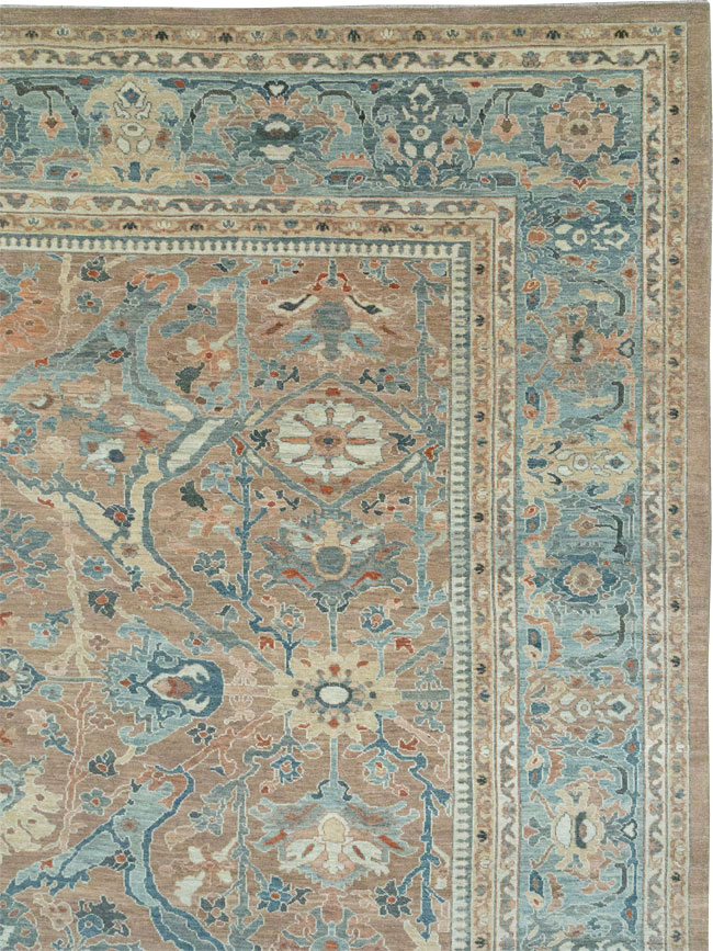 Modern Persian Sultanabad Oversize Carpet, No.33240 - Gss