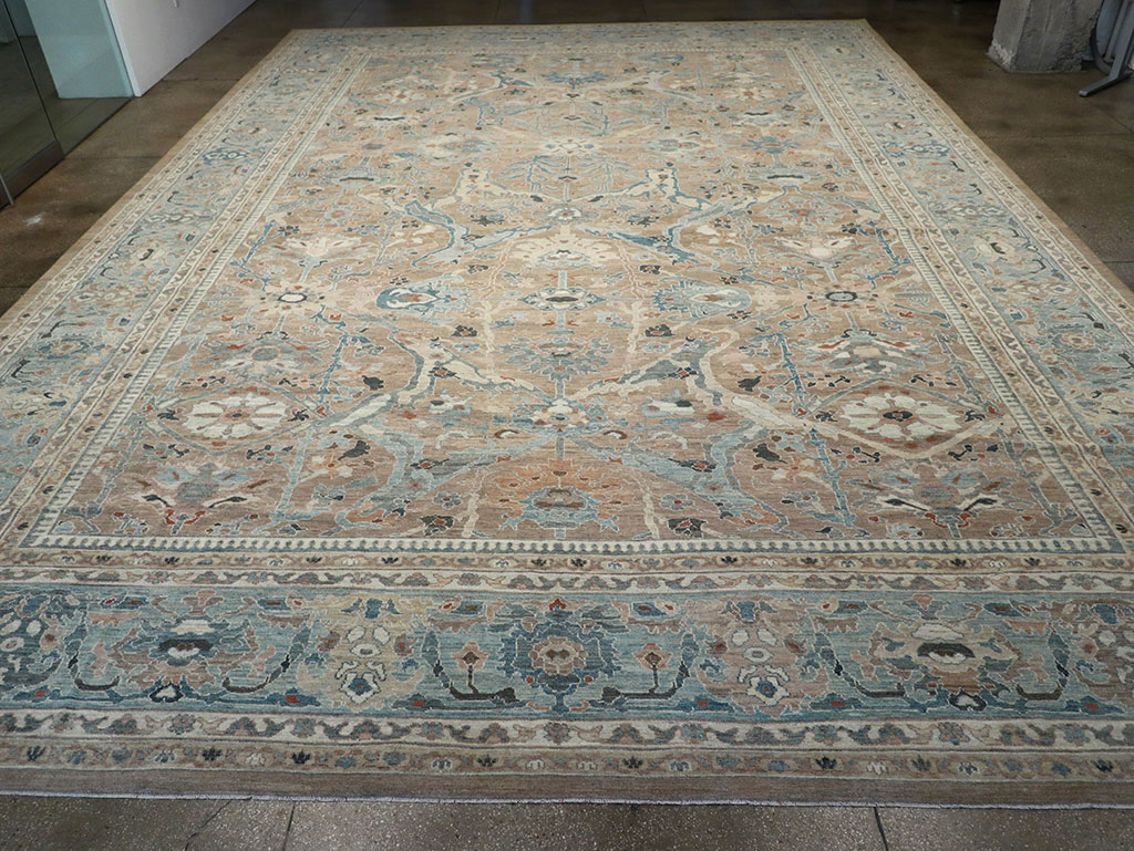 Modern Persian Sultanabad Oversize Carpet, No.33240 - Gss