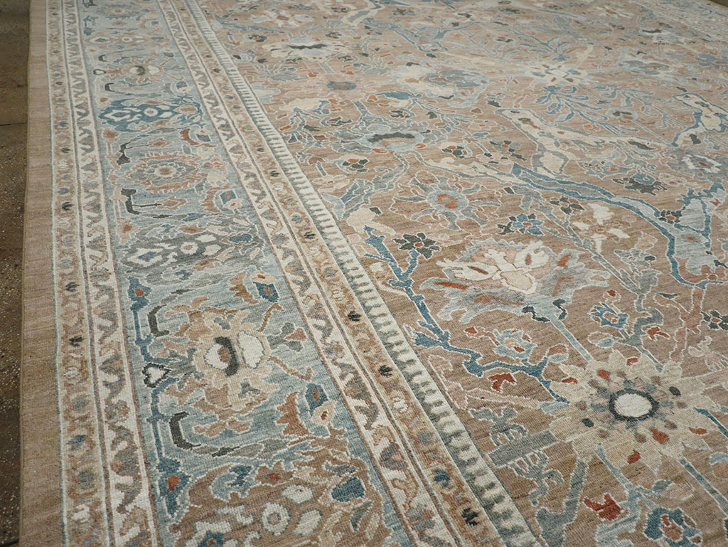 Modern Persian Sultanabad Oversize Carpet, No.33240 - Gss