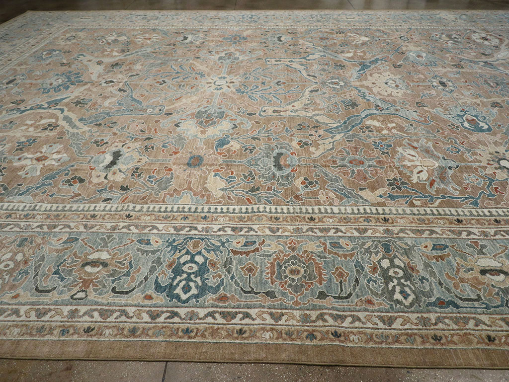 Modern Persian Sultanabad Oversize Carpet, No.33240 - Gss
