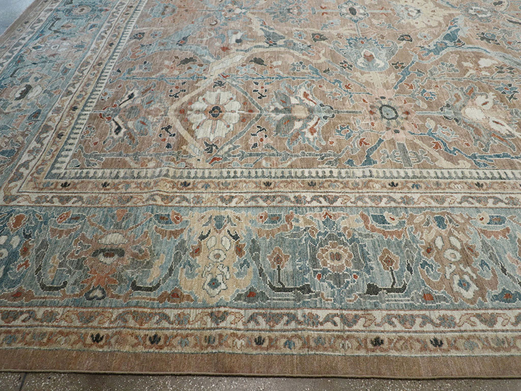 Modern Persian Sultanabad Oversize Carpet, No.33240 - Gss