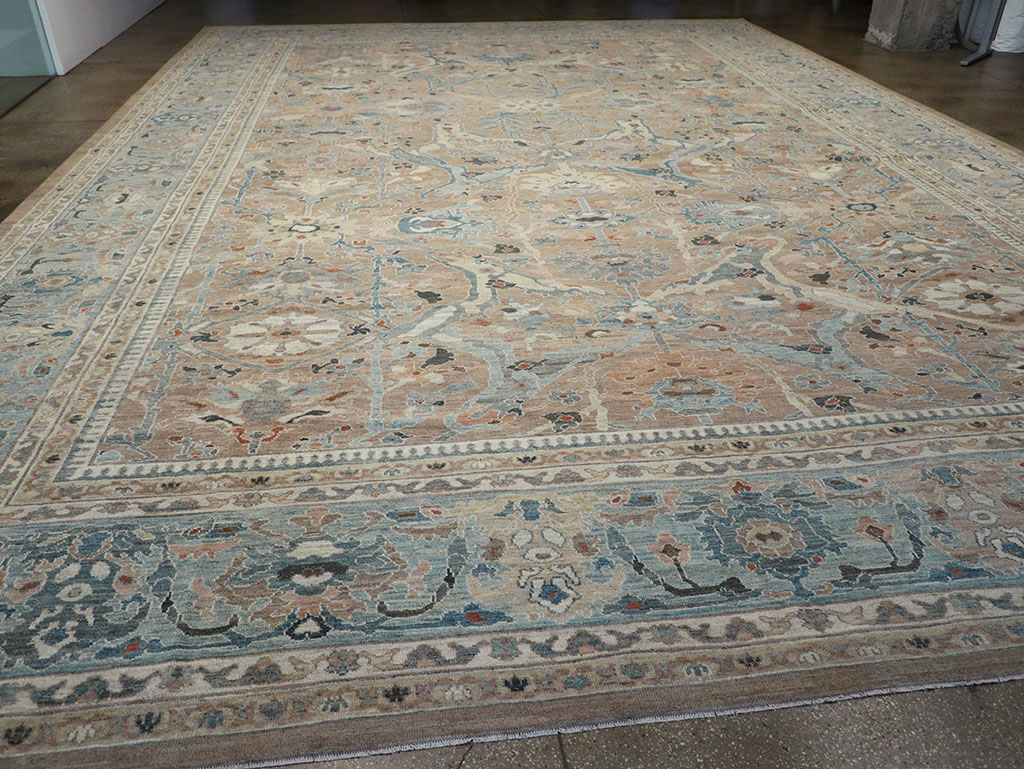 Modern Persian Sultanabad Oversize Carpet, No.33240 - Gss