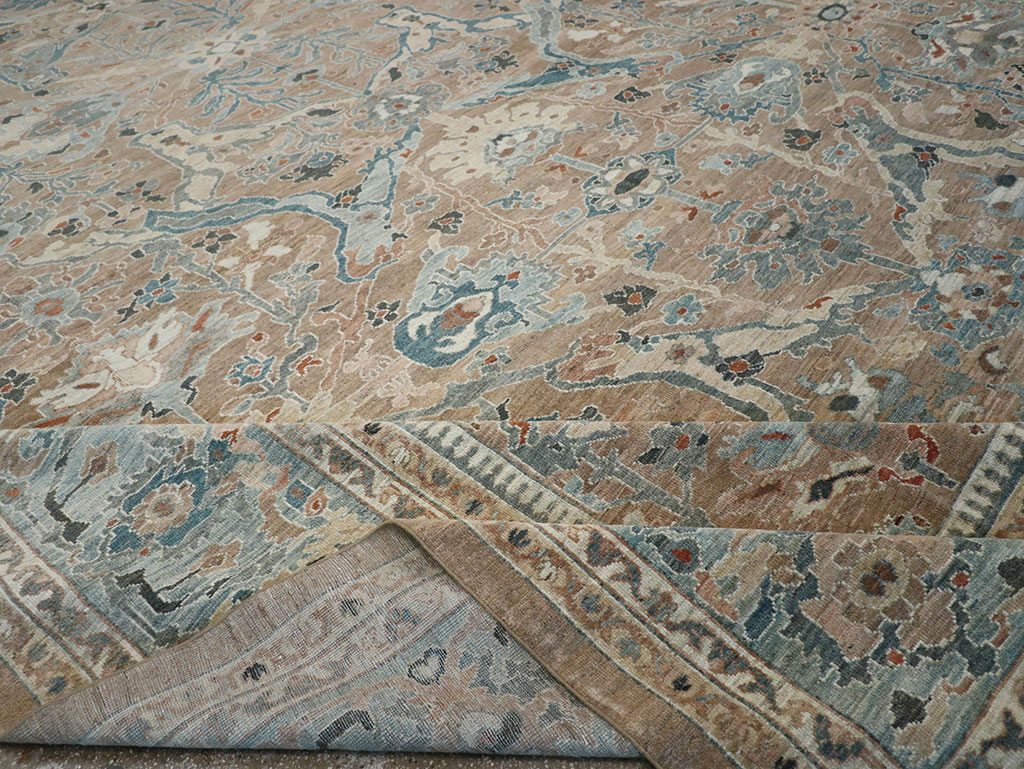 Modern Persian Sultanabad Oversize Carpet, No.33240 - Gss