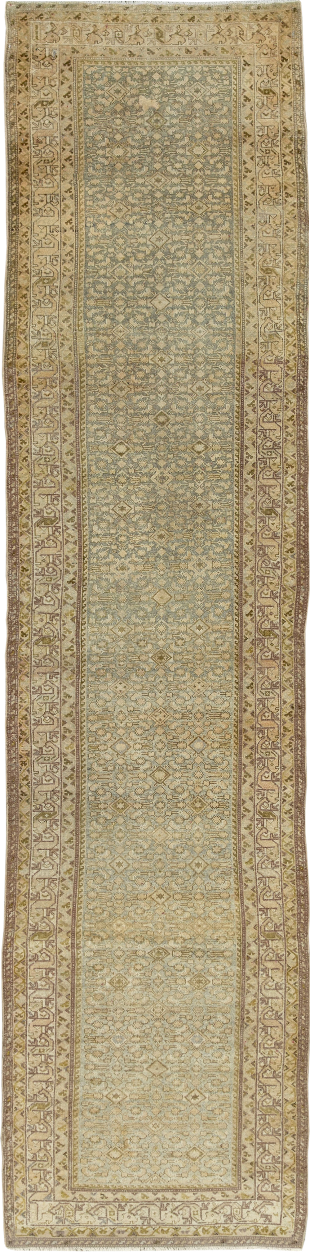 Antique Persian Malayer Runner, No.33249 - Gss