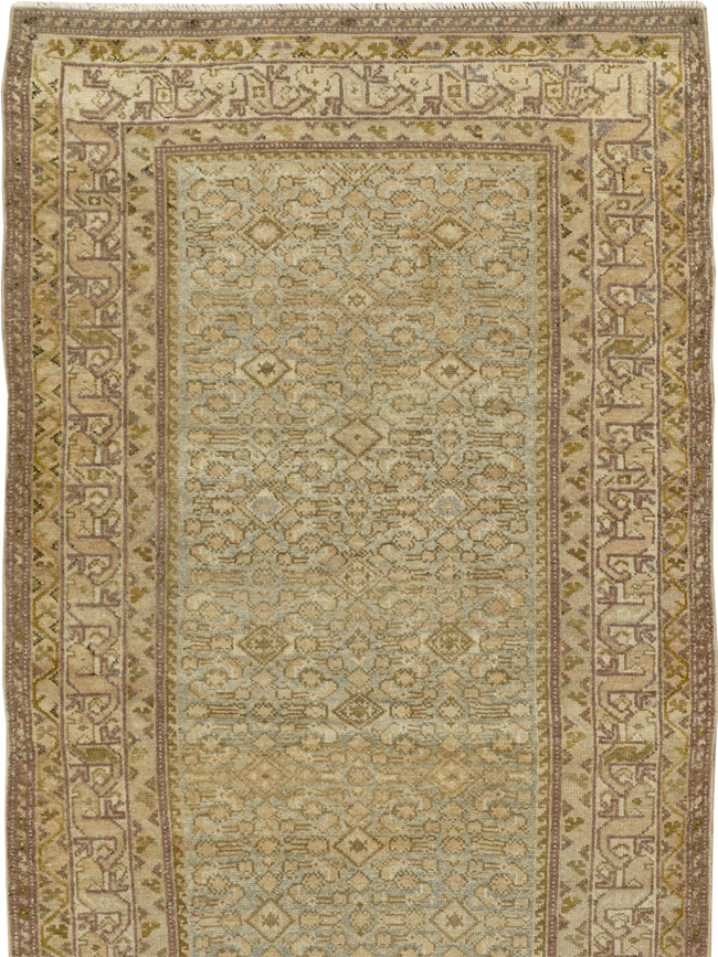 Antique Persian Malayer Runner, No.33249 - Gss