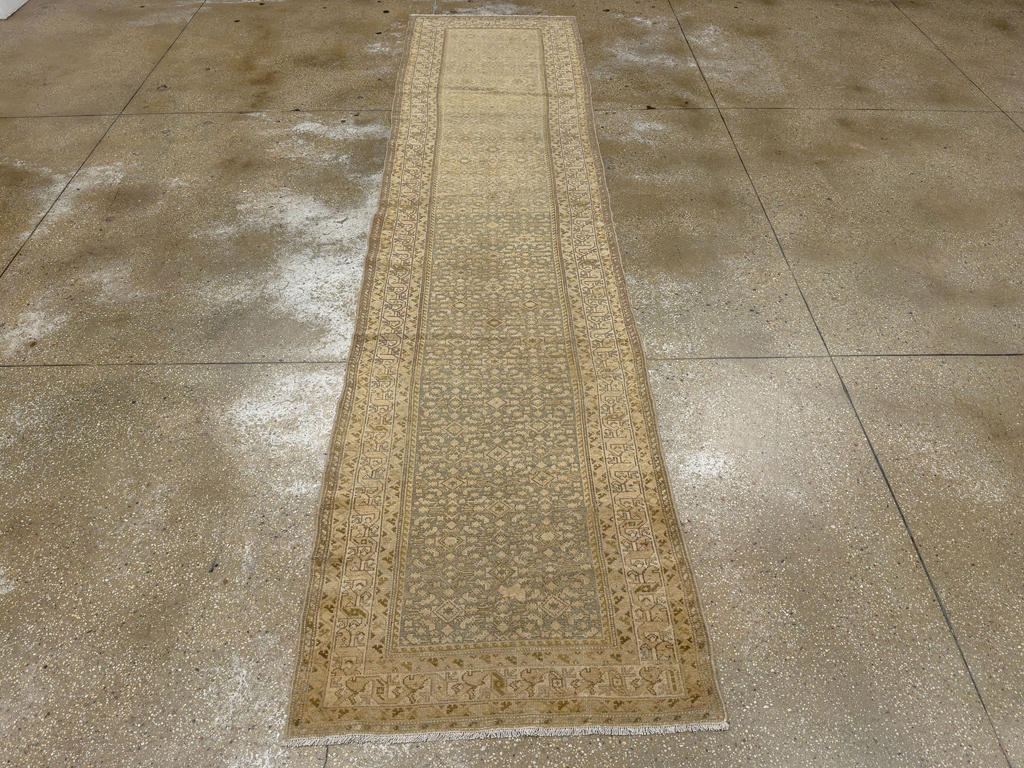 Antique Persian Malayer Runner, No.33249 - Gss