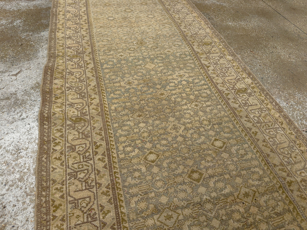 Antique Persian Malayer Runner, No.33249 - Gss
