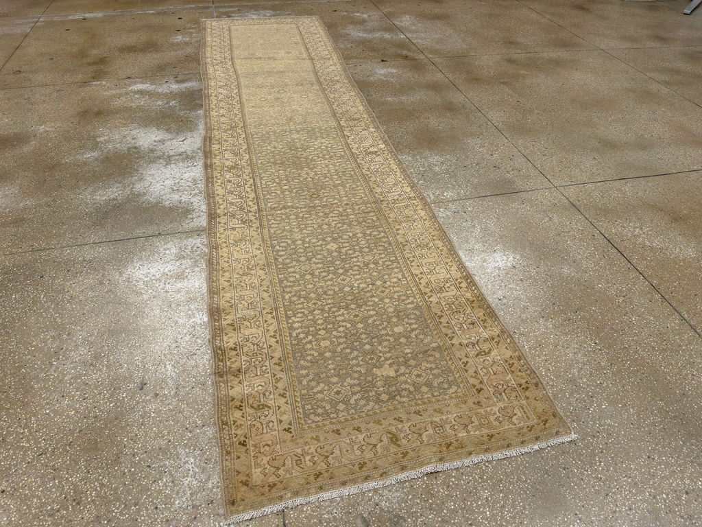 Antique Persian Malayer Runner, No.33249 - Gss
