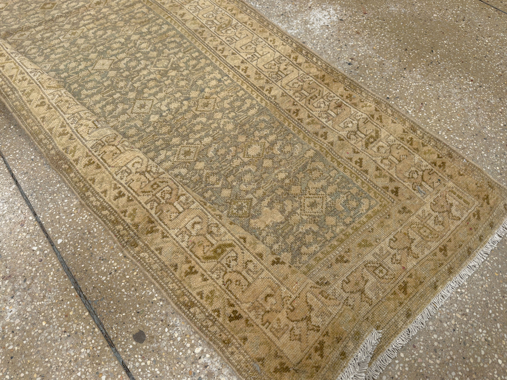 Antique Persian Malayer Runner, No.33249 - Gss
