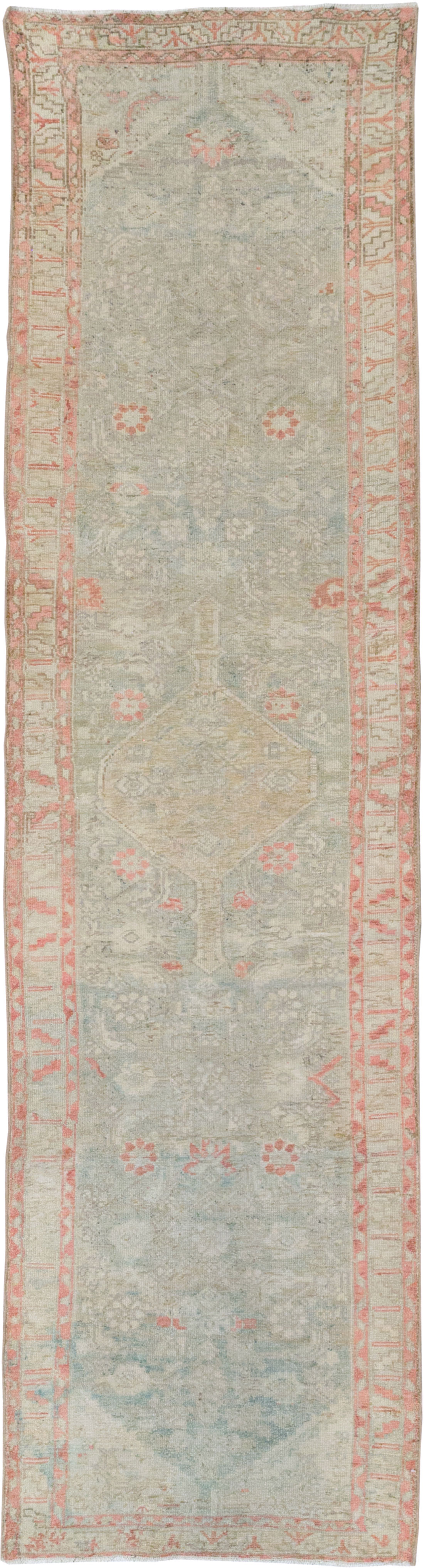 Antique Persian Malayer Runner, No.33251 - Gss