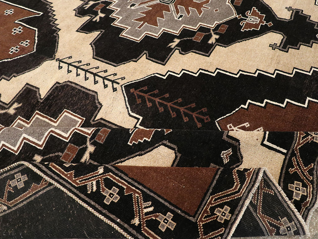 Vintage Turkish Anatolian Large Room Size Carpet, No.33255 - Gss