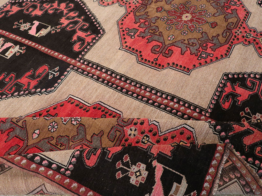 Vintage Turkish Anatolian Room Size Carpet, No.33256 - Gss