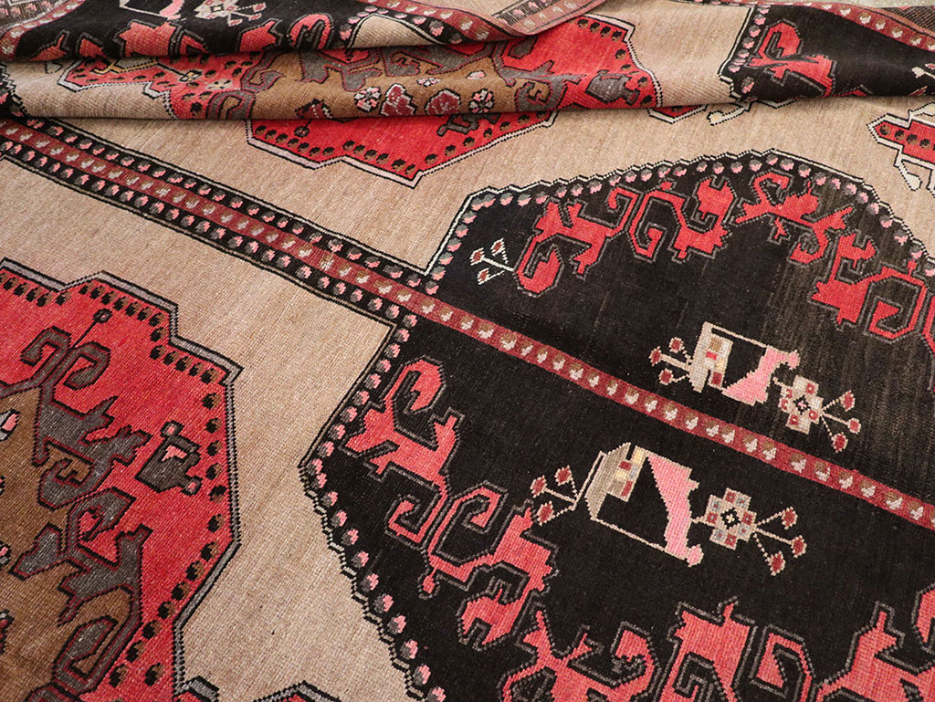 Vintage Turkish Anatolian Room Size Carpet, No.33256 - Gss