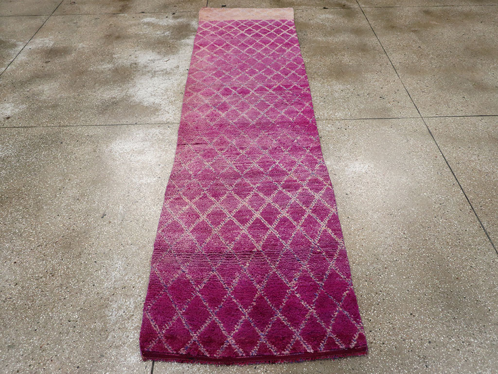 Vintage Moroccan Runner, No.33259 - Gss