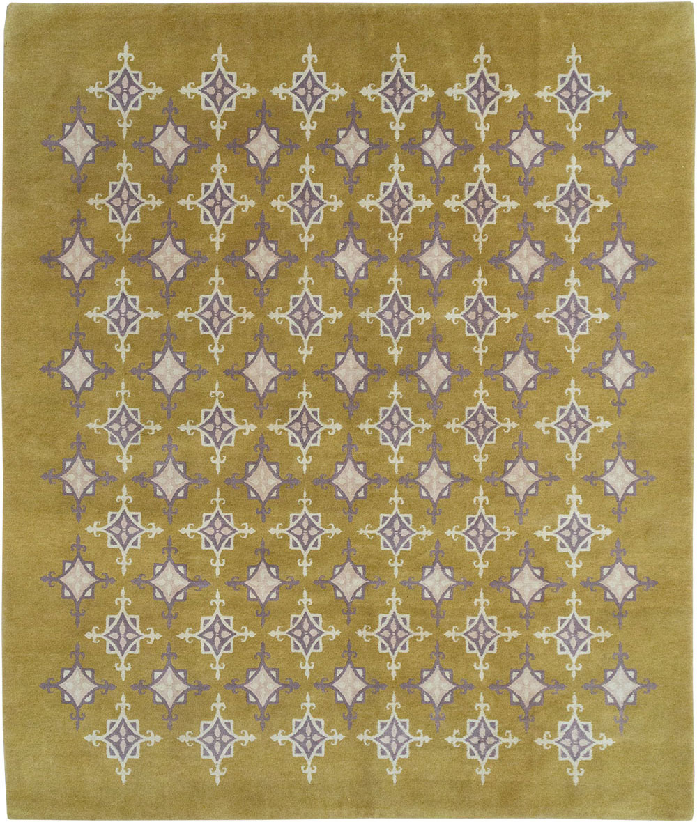 Modern Tibetan Contemporary Room Size Carpet, No.33261 - Gss