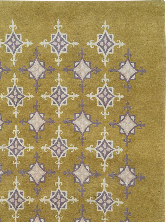 Modern Tibetan Contemporary Room Size Carpet, No.33261 - Gss