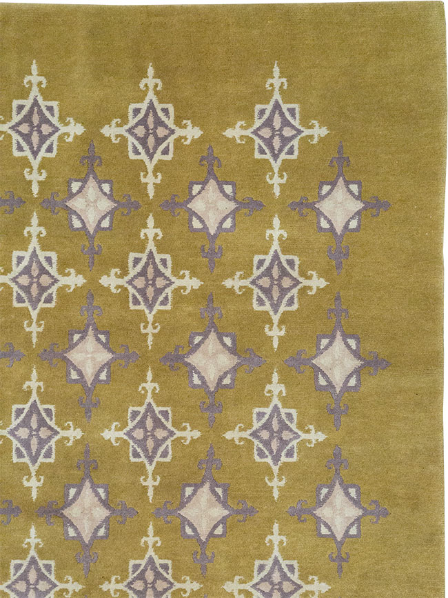 Modern Tibetan Contemporary Room Size Carpet, No.33261 - Gss