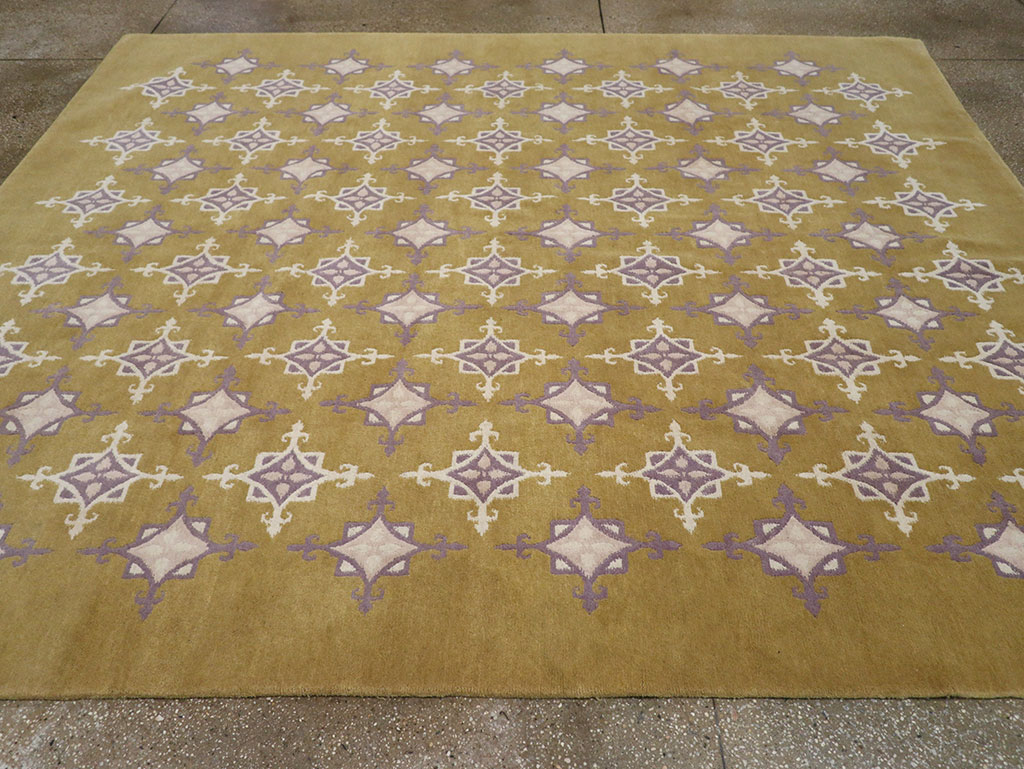 Modern Tibetan Contemporary Room Size Carpet, No.33261 - Gss
