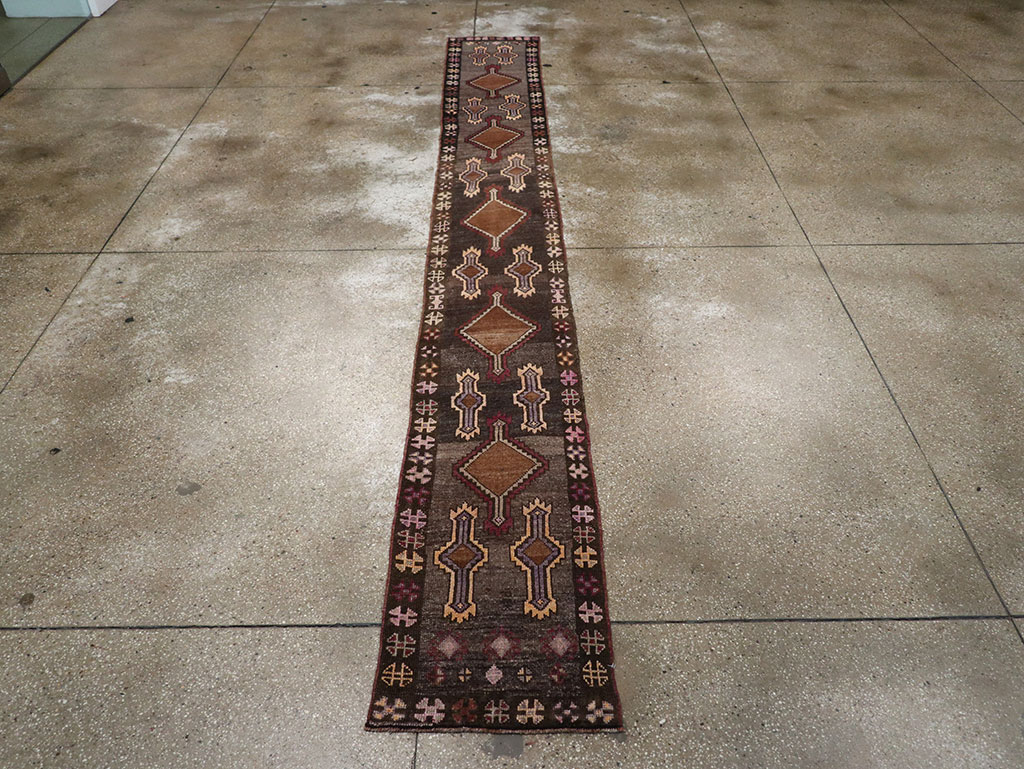 Vintage Turkish Anatolian Runner, No.33274 - Gss