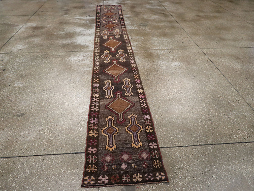 Vintage Turkish Anatolian Runner, No.33274 - Gss