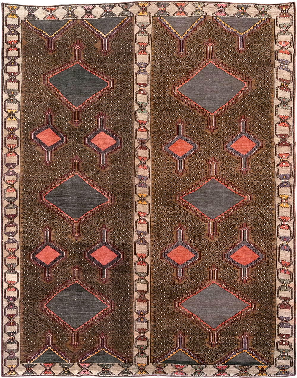 Vintage Turkish Anatolian Room Size Carpet, No.33276 - Gss
