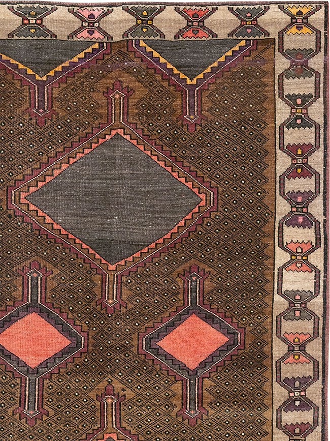 Vintage Turkish Anatolian Room Size Carpet, No.33276 - Gss
