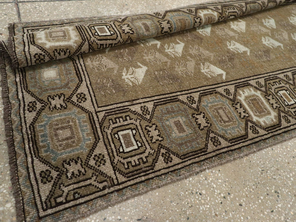 Vintage Persian Baluch Runner, No.33308 - Gss