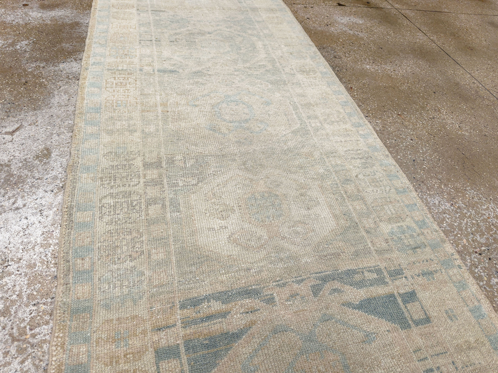 Antique Persian Heriz Runner, No.33309 - Gss