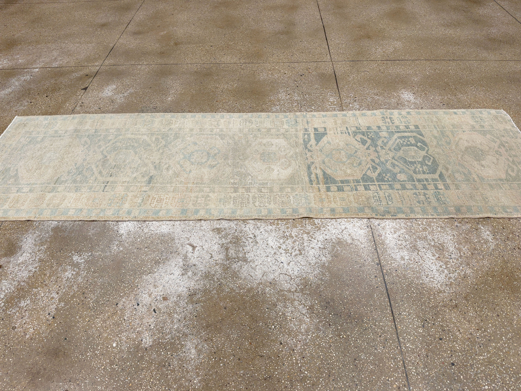 Antique Persian Heriz Runner, No.33309 - Gss