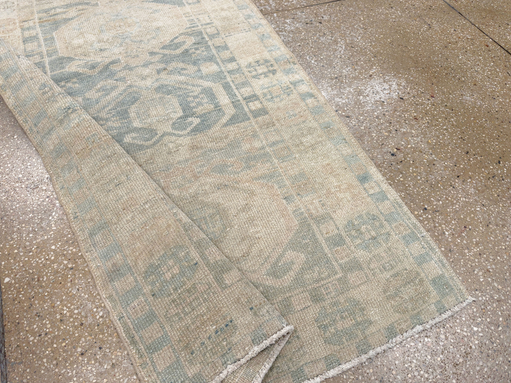 Antique Persian Heriz Runner, No.33309 - Gss
