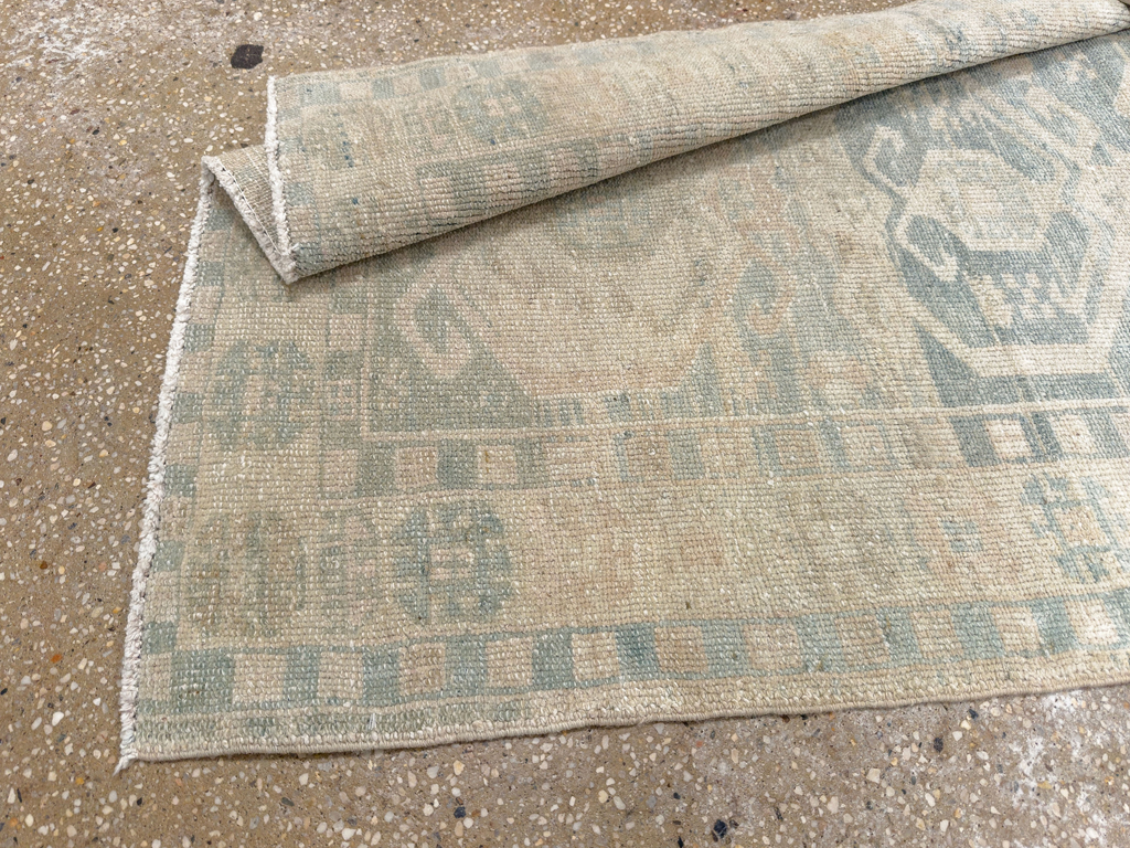 Antique Persian Heriz Runner, No.33309 - Gss