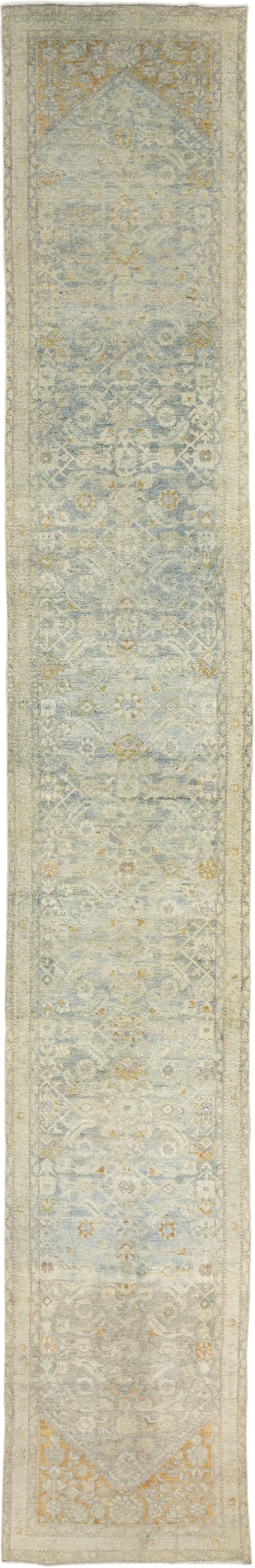 Antique Persian Malayer Long Runner (Pair: 2 of 2), No.33311 - Gss