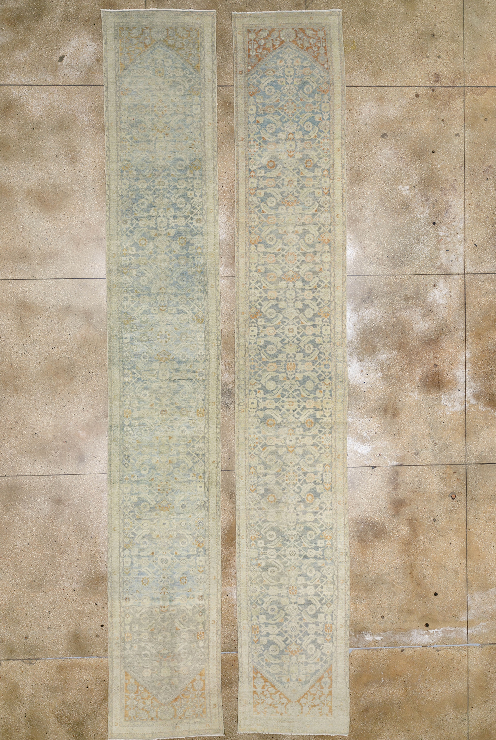 Antique Persian Malayer Long Runner (Pair: 2 of 2), No.33311 - Gss