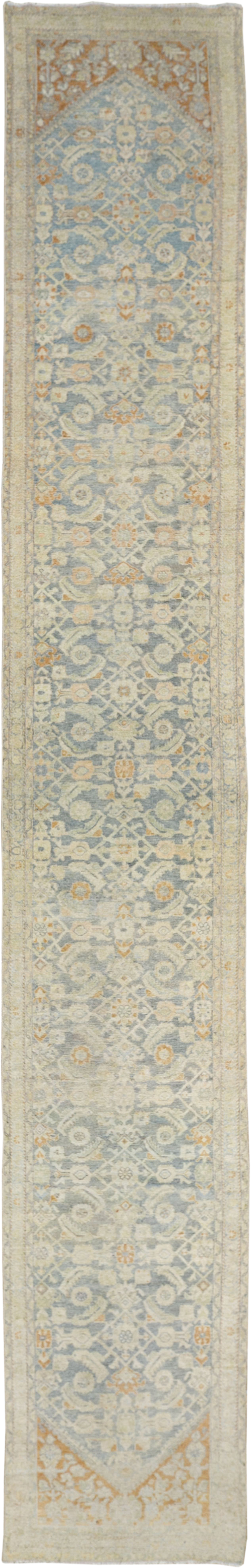 Antique Persian Malayer Long Runner (Pair: 1 of 2), No.33313 - Gss