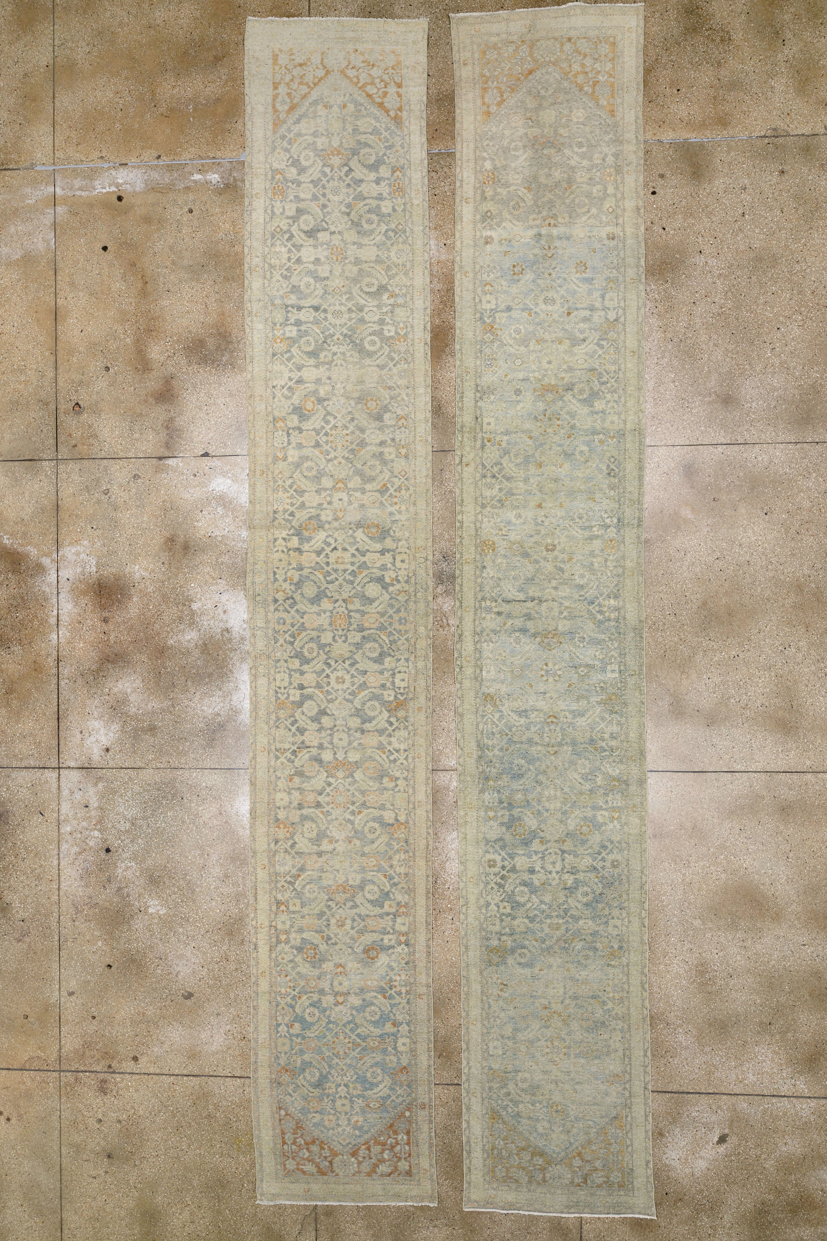 Antique Persian Malayer Long Runner (Pair: 1 of 2), No.33313 - Gss