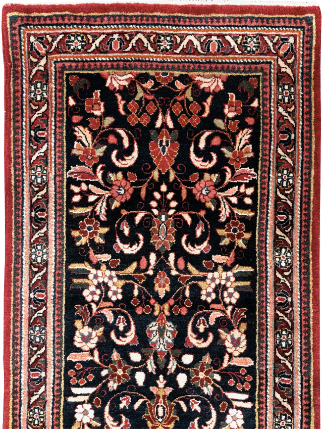 Vintage Persian Sarouk Runner (Pair: 1 of 2), No.33316 - Gss