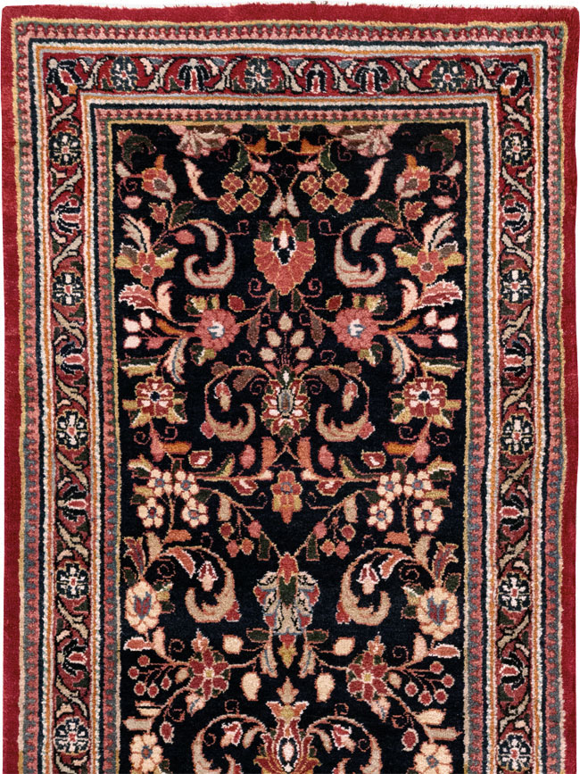 Vintage Persian Sarouk Runner (Pair: 1 of 2), No.33316 - Gss