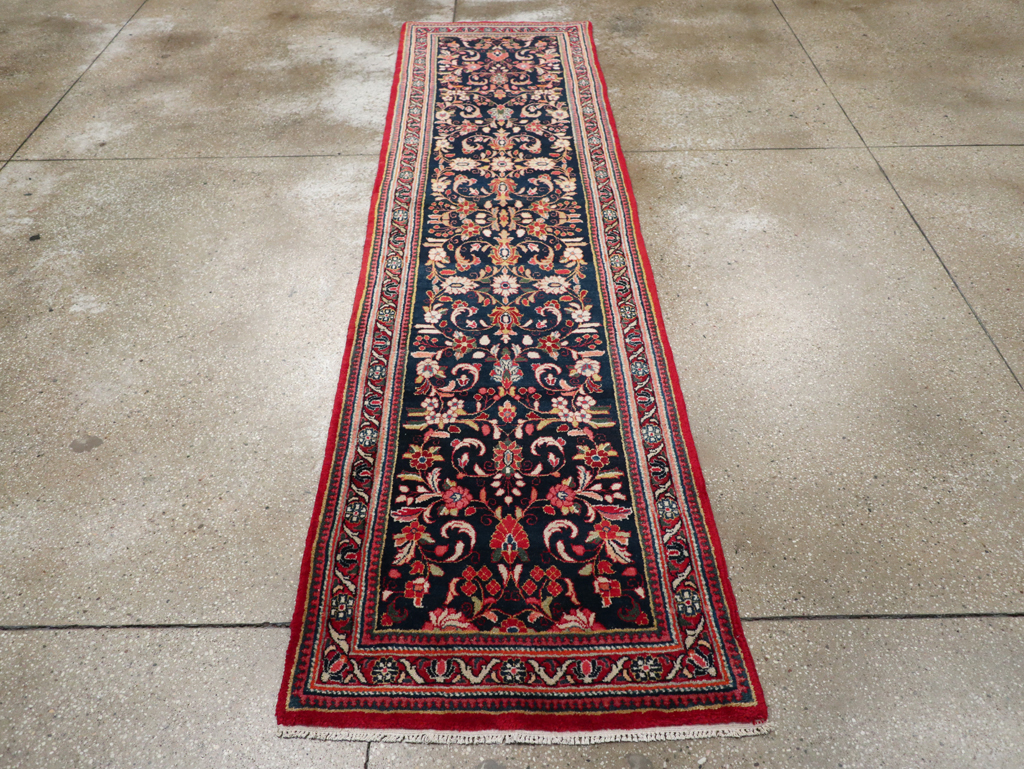 Vintage Persian Sarouk Runner (Pair: 1 of 2), No.33316 - Gss