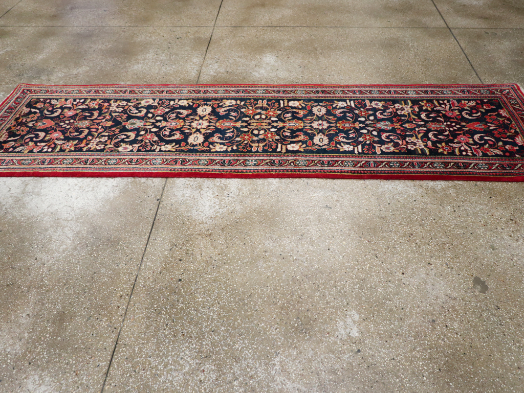 Vintage Persian Sarouk Runner (Pair: 1 of 2), No.33316 - Gss