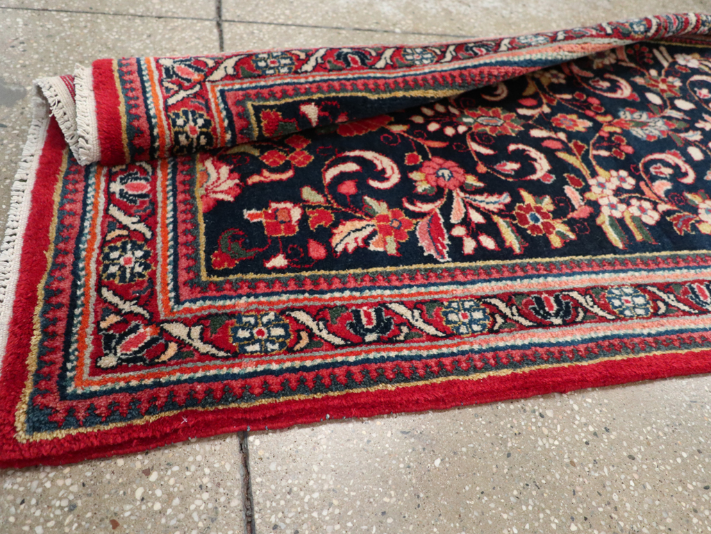 Vintage Persian Sarouk Runner (Pair: 1 of 2), No.33316 - Gss