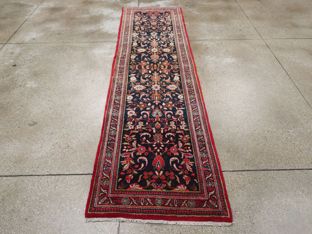 Vintage Persian Sarouk Runner (Pair: 2 of 2), No.33317 - Gss