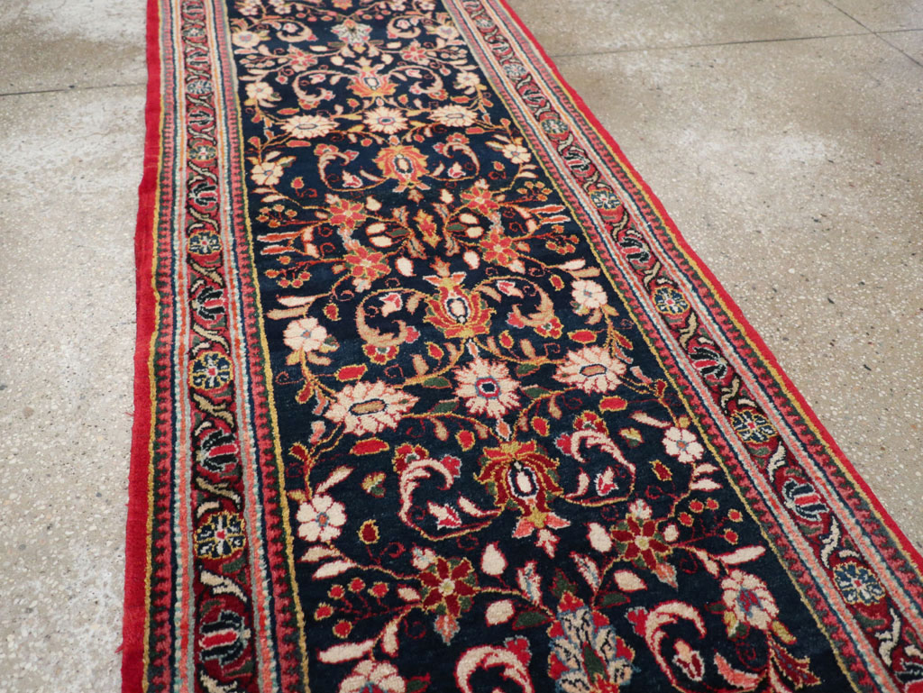 Vintage Persian Sarouk Runner (Pair: 2 of 2), No.33317 - Gss