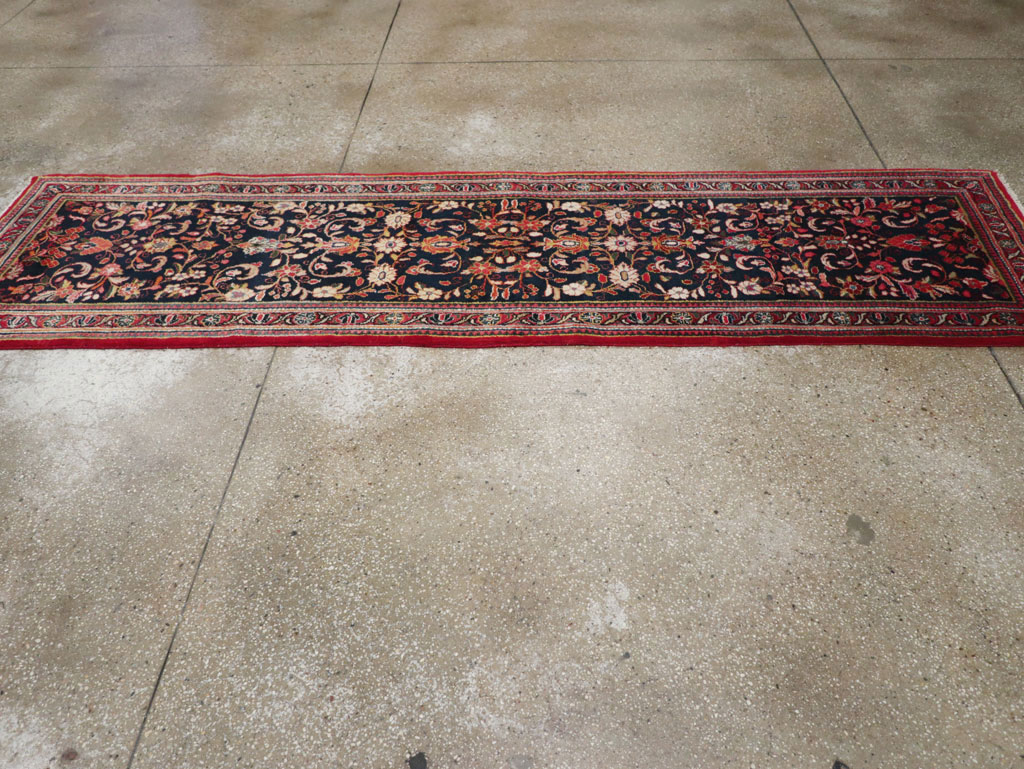 Vintage Persian Sarouk Runner (Pair: 2 of 2), No.33317 - Gss