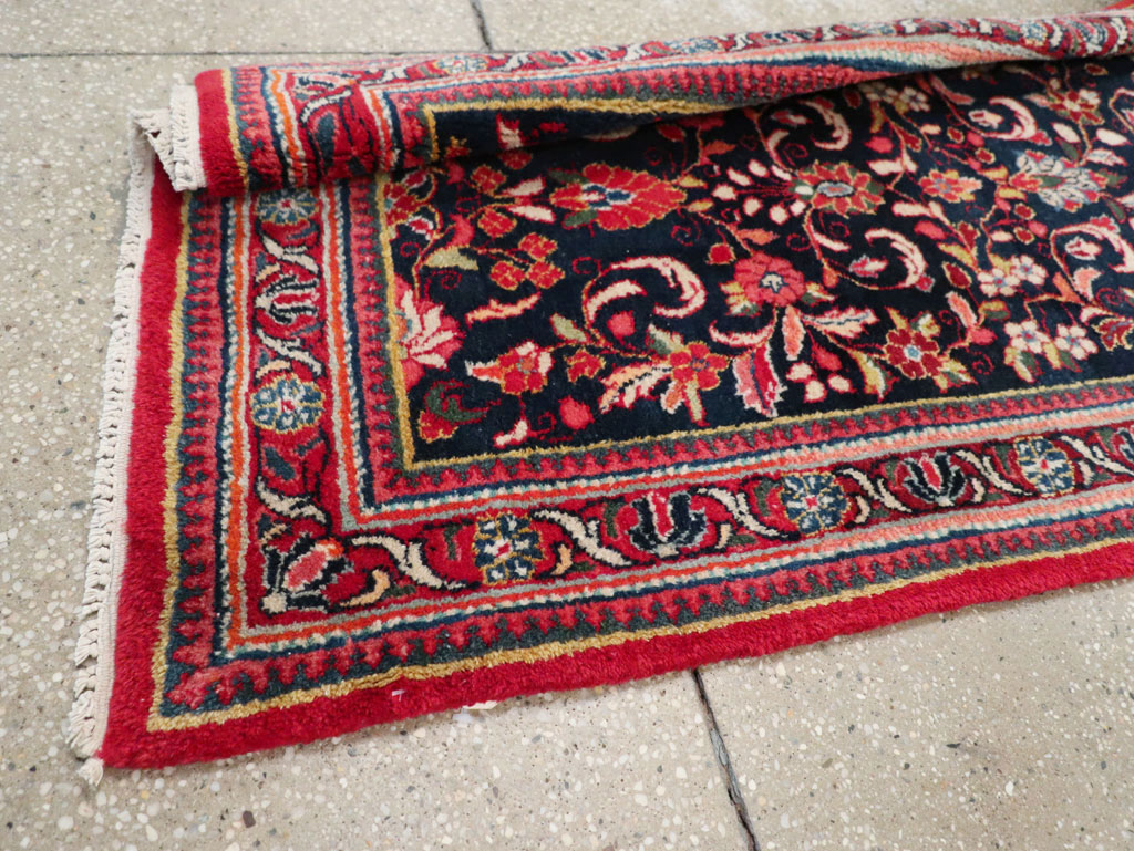 Vintage Persian Sarouk Runner (Pair: 2 of 2), No.33317 - Gss